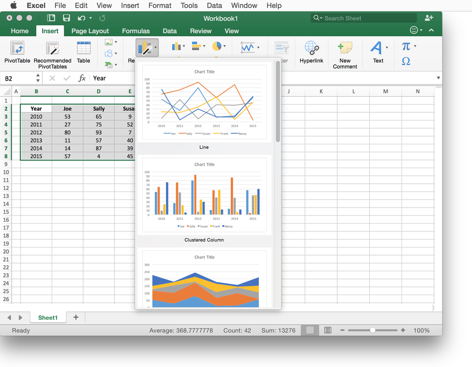 Analysis Pack Excel 2016